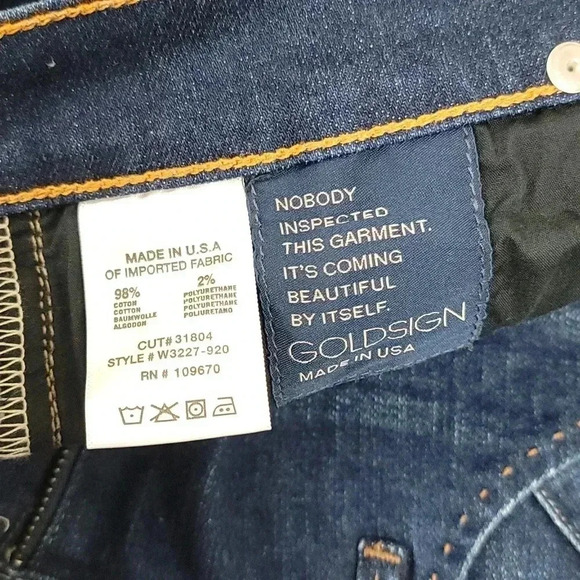 Goldsign High Rise Flare Leg Jeans - Picture 10 of 13